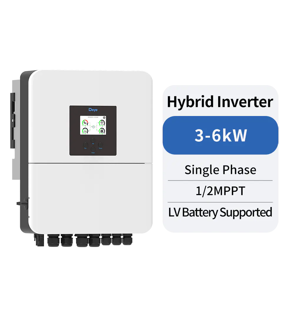 Deye SUN-3K-SG04LP1-EU-SM1 3kW Hybrid Inverter