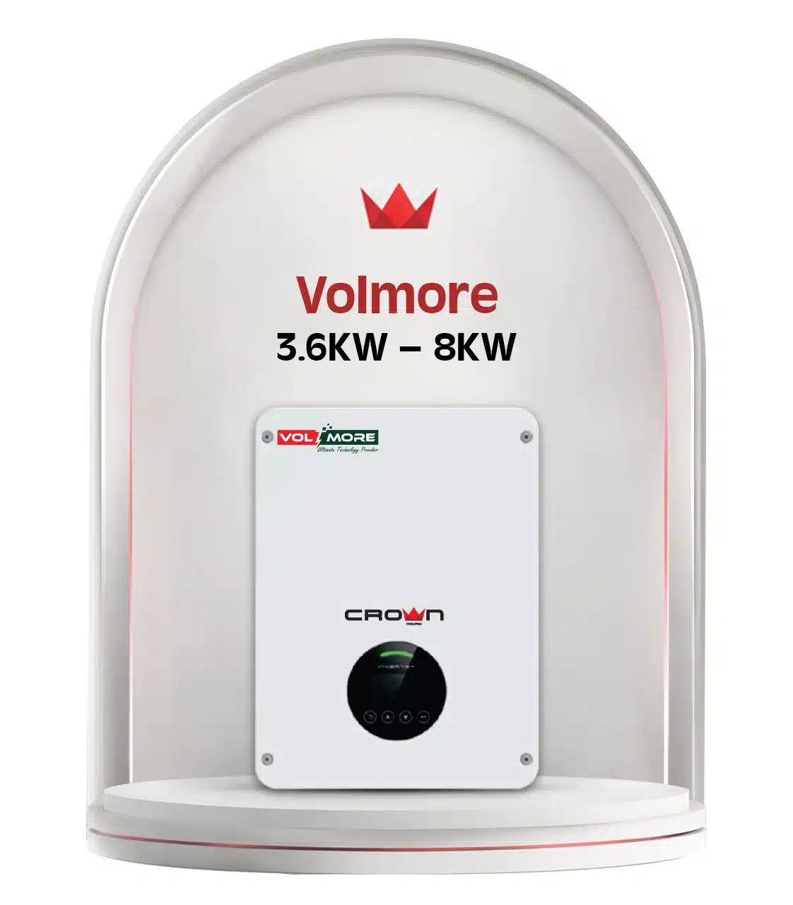 Crown Micro VOLTMORE-VMGI-2KW-SP Single Phase On-Grid Solar Inverter
